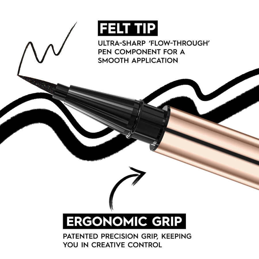Waterproof Precision Liquid Eyeliner