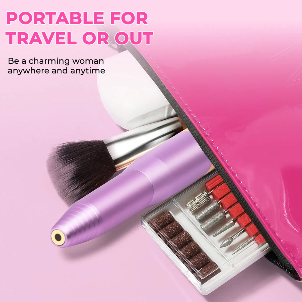 BUBOW Portable Electric Nail File Manicure Kit – product photo 4