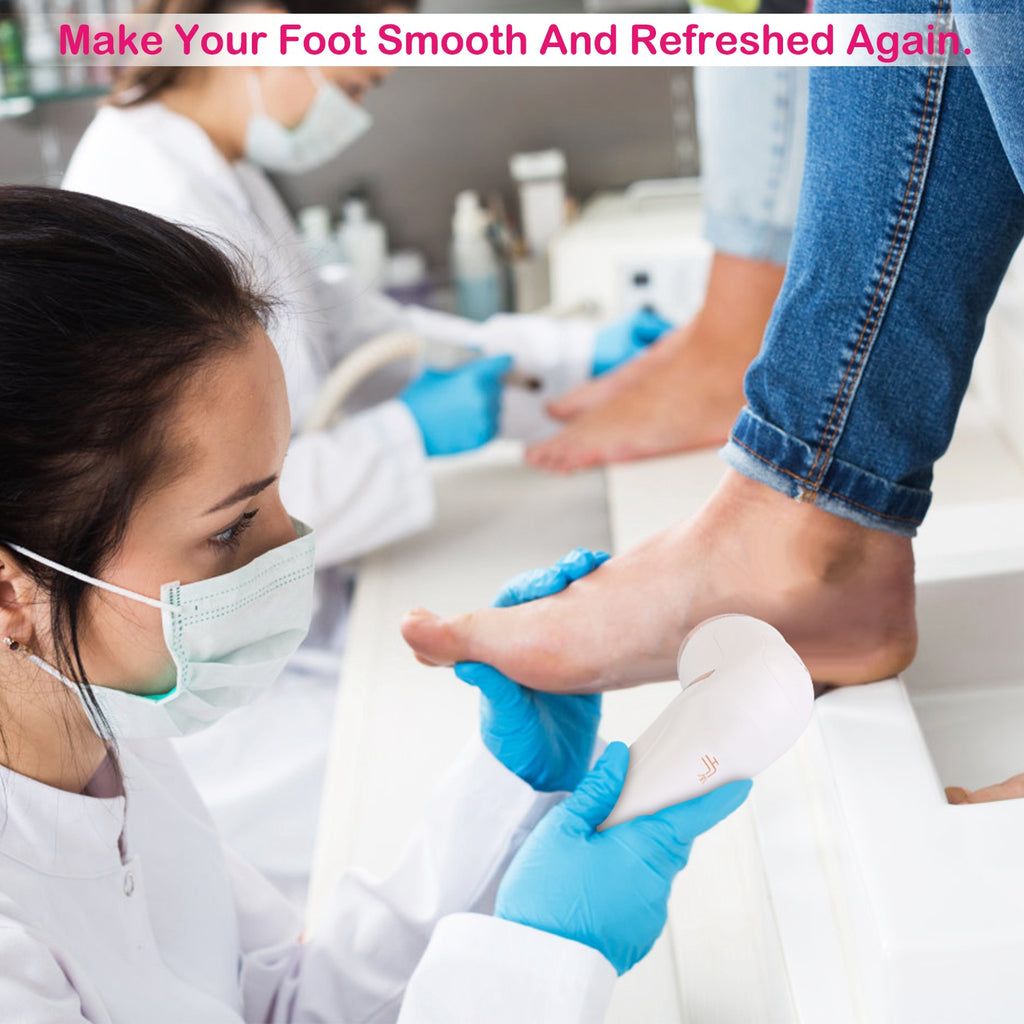 BUBOW Rechargeable Electric Foot File Pedicure Kit – product photo 4