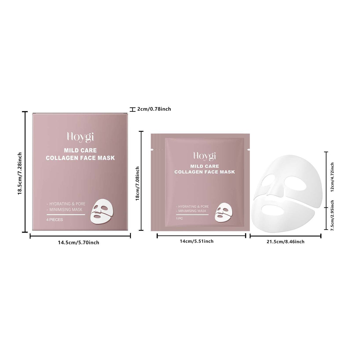 Collagen Hydrating Sheet Mask Set