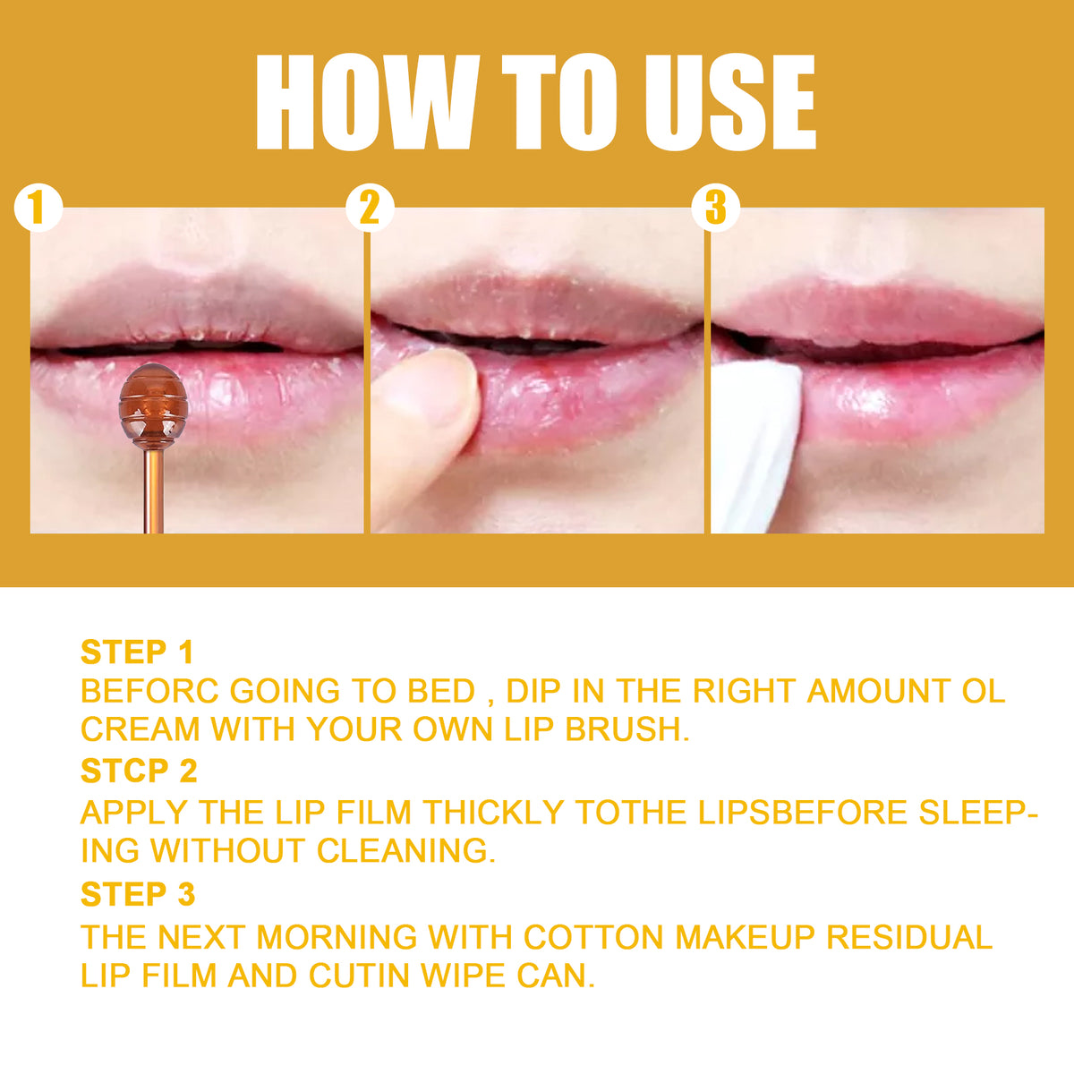 Honey Lip Sleeping Mask