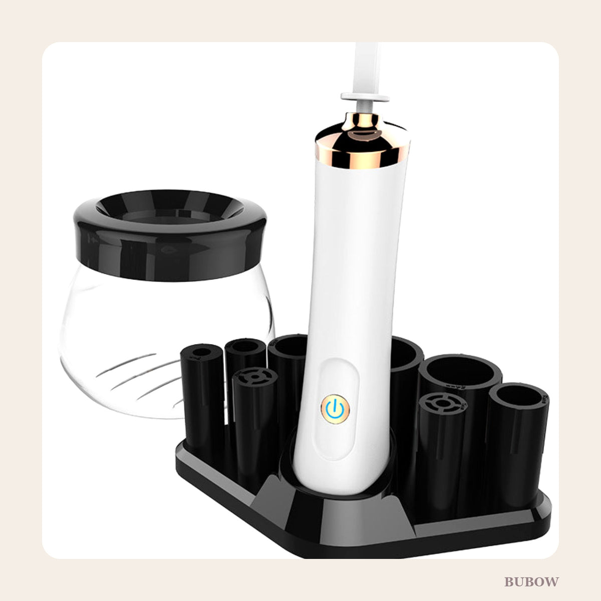 Electric Makeup Brush Cleaner & Spin Dryer