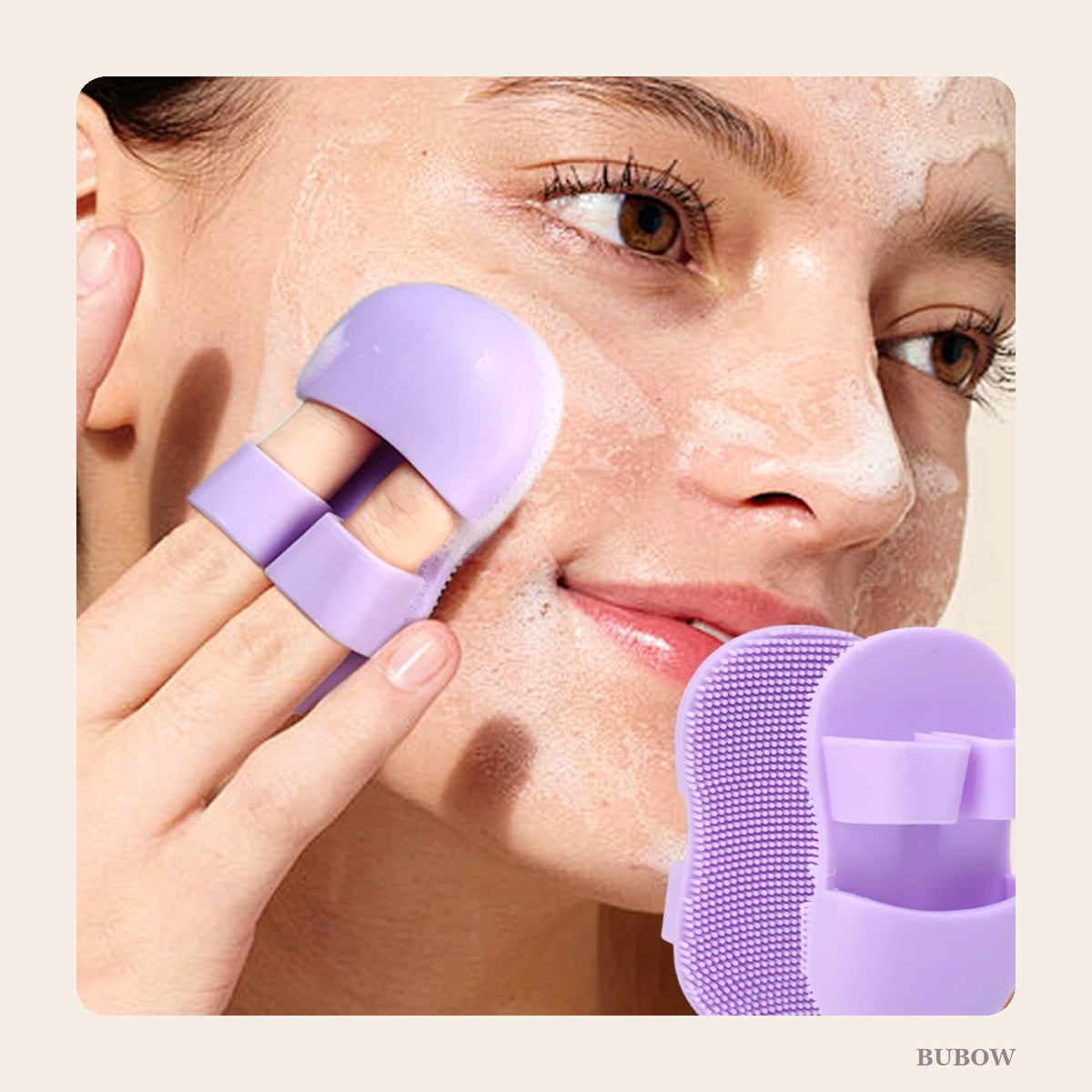 Soft Silicone Face Scrubber (2-Pack)
