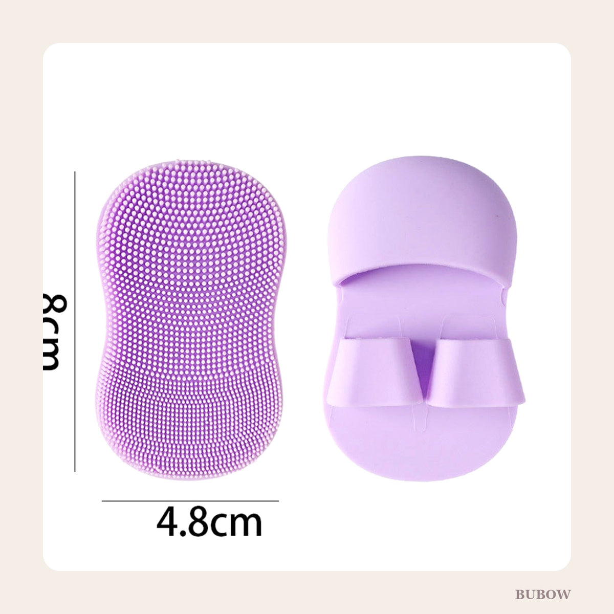 Soft Silicone Face Scrubber (2-Pack)
