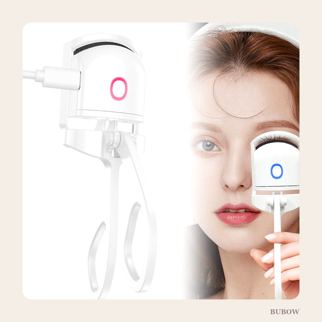 Heated Eyelash Curler – Rechargeable Mini Lash Curler