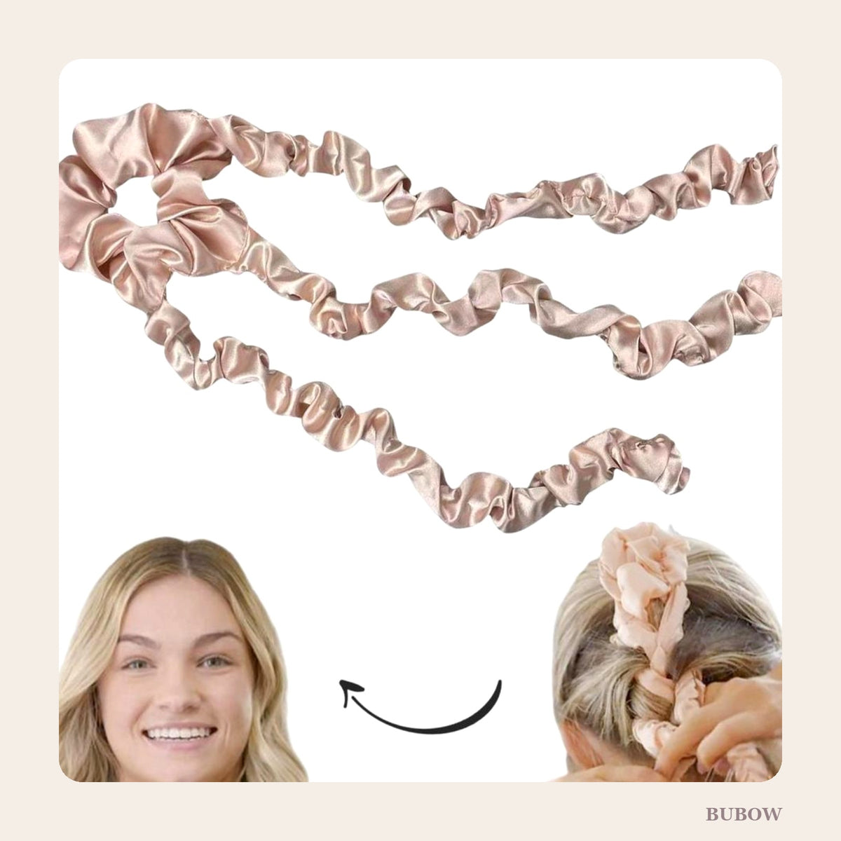 Overnight Heatless Curls Headband