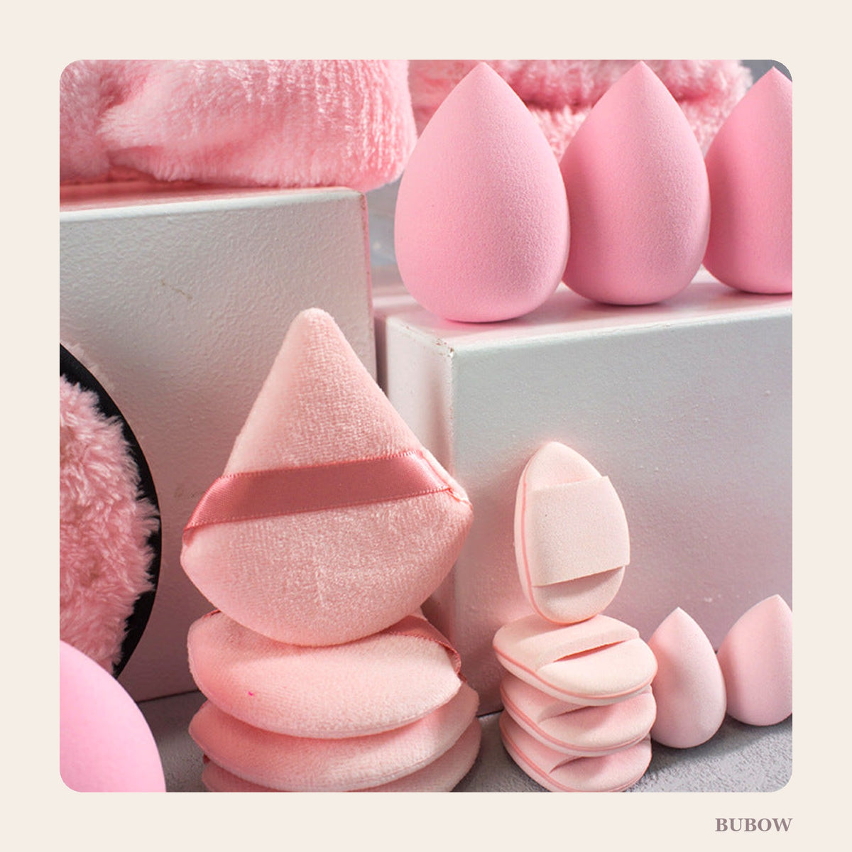 Spa Day Beauty Kit – Headband, Wristbands & Sponge Set