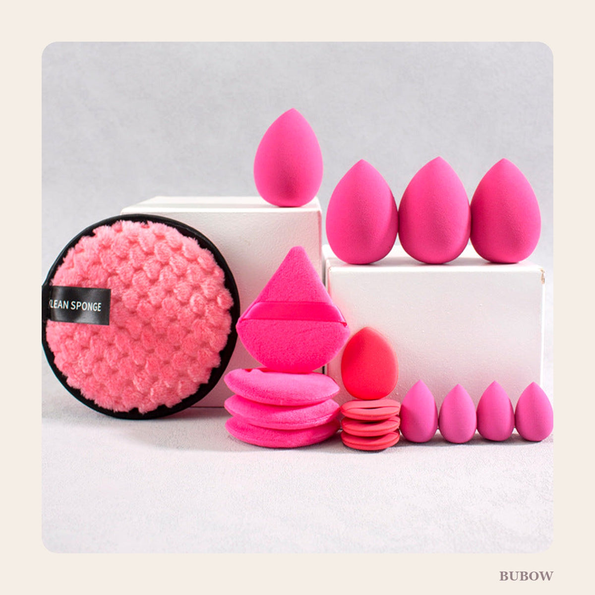 Spa Day Beauty Kit – Headband, Wristbands & Sponge Set