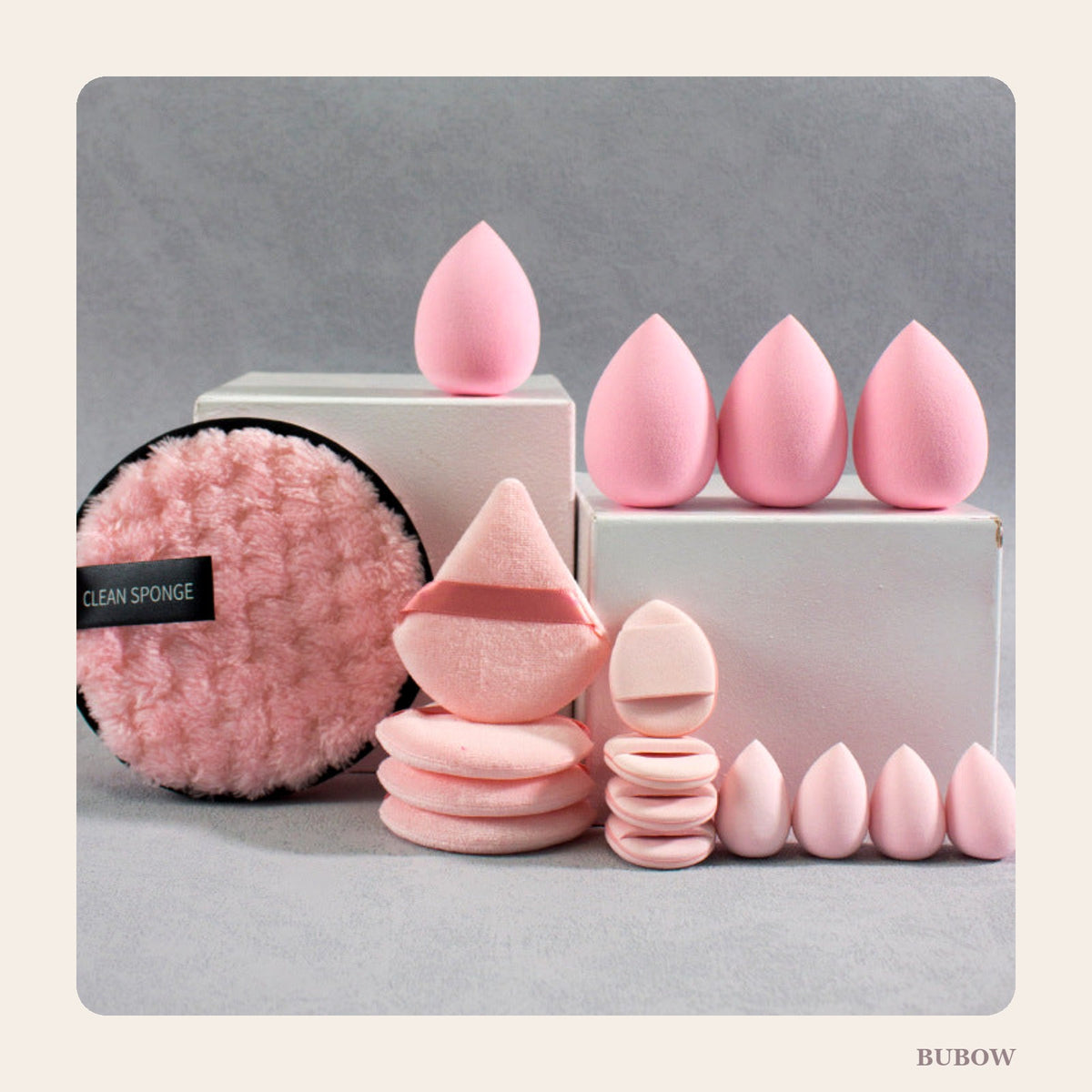 Spa Day Beauty Kit – Headband, Wristbands & Sponge Set