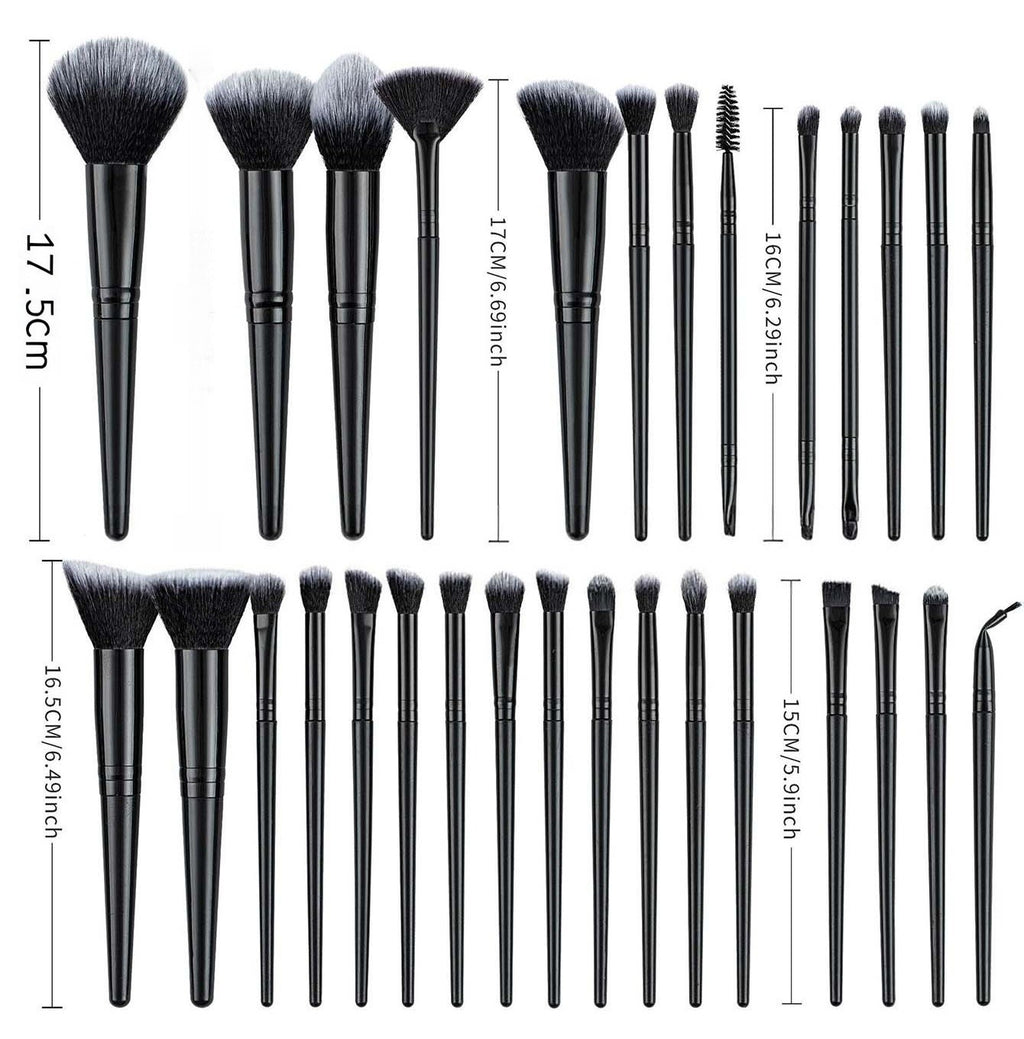 Professional 25-Piece Makeup Brush Set